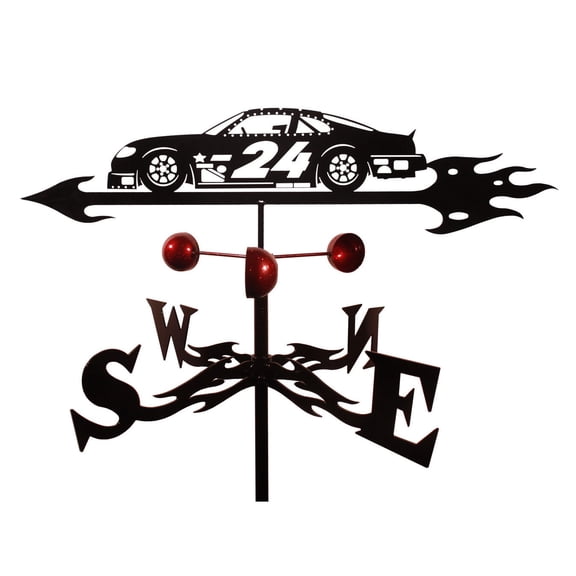 SWEN Products Farrell Stock Car #24 Steel Weathervane