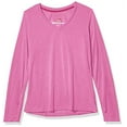 thumbnail image 3 of Hanes womens O9309 athletic shirts, Fresh Berry Heather, Medium US, 3 of 4