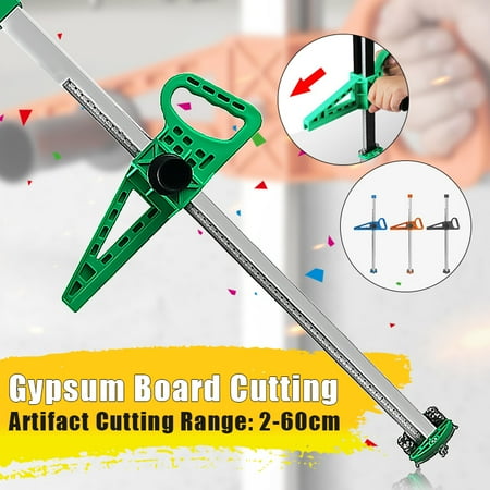Manual Gypsum Board Cutter Hand Push Drywall Easy Ripping Artifact 20-600mm Cutting Tool Kit
