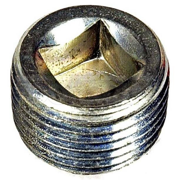 Dorman 090019 Pipe Plug C.S. Square 3/818 Npt, Head Size 5/16 In