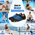 thumbnail image 5 of Wdhugt Women’s Water Shoes Quick Dry Aqua Socks Lightweight Slip On Swim Shoes for Beach Pool Water Sports Size 36 Eu 5.5 Us 23 Cm, 5 of 8