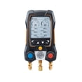 thumbnail image 1 of Digital Manifold Gauge Refrigeration Electic Refrigerant Meter Set With 2pcs Clamp Probes, 1 of 6