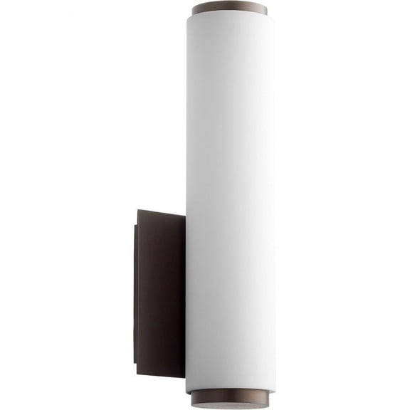 9W 1 Led Wall Mount in Transitional Style 5.13 inches Wide By 12.5 inches High-Oiled Bronze Finish Bailey Street Home 183-Bel-3399829