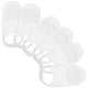 thumbnail image 4 of WORGEOUS 5 pares de calcetines de medias pies calcetines con tacón calcetines de cabello alto talón calcetines invisibles calcetines, 4 of 7
