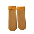 thumbnail image 1 of enjoywould 1 Pairs Mid-Tube Ribbed Unisex Socks Winter Thickened Fleece Lining Socks Daily Wear, 1 of 6
