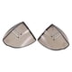 thumbnail image 4 of 1 par de protectores laterales para gafas, protectores de gafas de TPU flexibles, universales y suaves, con 2 orificios. Negro translúcido, 4 of 9