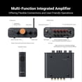 thumbnail image 4 of Amplificador Bluetooth Fosi Audio HT4S Power Amp de 4 canales, 4 of 7