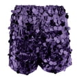 thumbnail image 4 of MEZZALL Women Sequin Party Shorts For Festive Club Shorts With Shine For Clubwear And Events Trendy Solid Color Summer Daily Casual Bottoms, 4 of 6