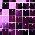 thumbnail image 2 of Shimmer Sequin Backdrop Wall Panel, 12-inch, Purple, 2 of 3