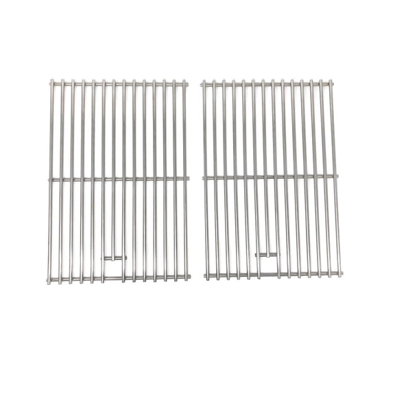 Stainless Steel Cooking Grates (Set of 2) for Models BQ51011, 720-0825, SS64NG, SS64, SS48, SS64LP, and SS54
