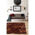 thumbnail image 3 of Riverbay Furniture 5' x 7' Transitional Hand Tufted Rug in Garnet and Orange, 3 of 5