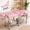 Pink, variant on Advwin Heavy-Duty Massage Table with Adjustable Backrest & Height, Chest & Abdominal Opening, Removable Headrest & Armrest, Storage Shelf, Wide Spa Bed for All Body Types, Prenatal & Plus-Size, Black
