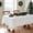 Ivory, variant on Elrene Home Fashions Poinsettia Noel Laser Cut Tablecloth, Ivory, 52" Square