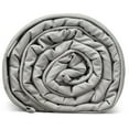 thumbnail image 4 of 17 lbs Weighted Blankets 100% Cotton w/ Glass Beads Light Grey 60"x80", 4 of 8