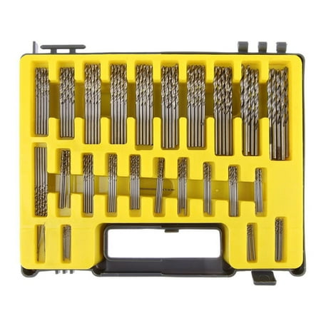 

150pcs HSS Micro Bit Twist Drill Set Kit Mini Small Precision Hss Power Drill 0.4mm-3.2mm Drill Bit Craft Hole Maker + Case