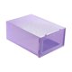 thumbnail image 3 of Elegante Organizador ilable Caja de Caja de cajones para pantuflas Tacones altos Bota Armario de juguetes Organizadores púrpura BLESIY Estuche plegable para cajón de zapatos, 3 of 7