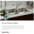 thumbnail image 5 of Elkay Dayton Stainless Steel 31-3/4" x 18-1/4" x 8", Equal Double Bowl Undermount Sink, 5 of 7