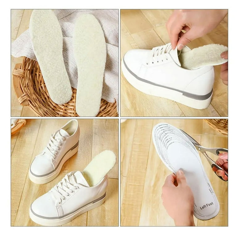 Pair Winter Boot Shoe Warm Thermal Insole Fleece Foam Men Women Foot Insert Pads Walmart