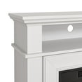 thumbnail image 5 of FESTIVO 36-Inch Electric Fireplace with Mantel & Wood Finish -White, 5 of 6