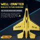 thumbnail image 4 of Avión de espuma con Control remoto para niños, juguete de avión de combate, planeador, SU-35, 2,4G, 4 of 4