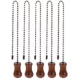 thumbnail image 1 of 5pcs Ceiling Fan Pull Chain Fan Beaded Pull Chain Light Fixture Pulling Chain, 1 of 9