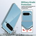 thumbnail image 3 of JZWAL-Compatible avec Google Pixel 9 Étui/pixel 9 Pro, Pare-Chocs en Silicone TPU Souple et Étui Rigide Transparente [Anti-Jaunissement] [Antichoc] [Anti-Rayures] Étui de Téléphone Mince-Transparent, 3 of 4