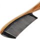 thumbnail image 2 of Handmade Buffalo Horn and Sandalwood Hair Combs - Anti-Static Naturally Scented Wooden Hair Brushes (Fine Tooth), 2 of 4