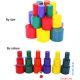 thumbnail image 5 of Juego de bloques de madera para apilar la luna - Juguete de clasificación de madera para niños de 3 años - Juguetes educativos para que los niños en edad preescolar aprendan a contar - para aprender l, 5 of 5