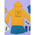 thumbnail image 3 of Sagittarius Animal Hoodie Juniors -Image by Shutterstock,  Small, 3 of 4