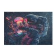 thumbnail image 7 of Yayeee Bath Rug for Bathroom Floor Non Slip Rectangle Fluffy Soft Absorbent Mat, 16"x24", Glowing Jellyfish, 7 of 7