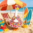 thumbnail image 4 of Decorative Cloth Outfit Set Fits 23 Inch Porch Lawn Goose Statue, Multicolor Garden Goose Costume Accessory, Statue Not Included, 4 of 7