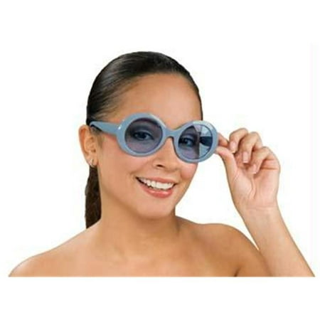 Costumes For All Occasions Ru8243 Glasses Fabulous Capri Blue