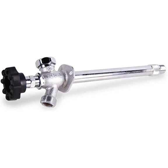 Legend Valve 1/2" x 12" TM-550 Multi-Turn Frostfree Sillcock, Softouch, MNPT / Sweat in Brass - 108-025