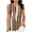 Z358 Khaki, variant on Womens Floral Print Tank Tops Summer Sleeveless Crewneck Blouses Casual Empire Waist Pleated Flowy Shirts Lightweight Beach Vacation Clothes XL