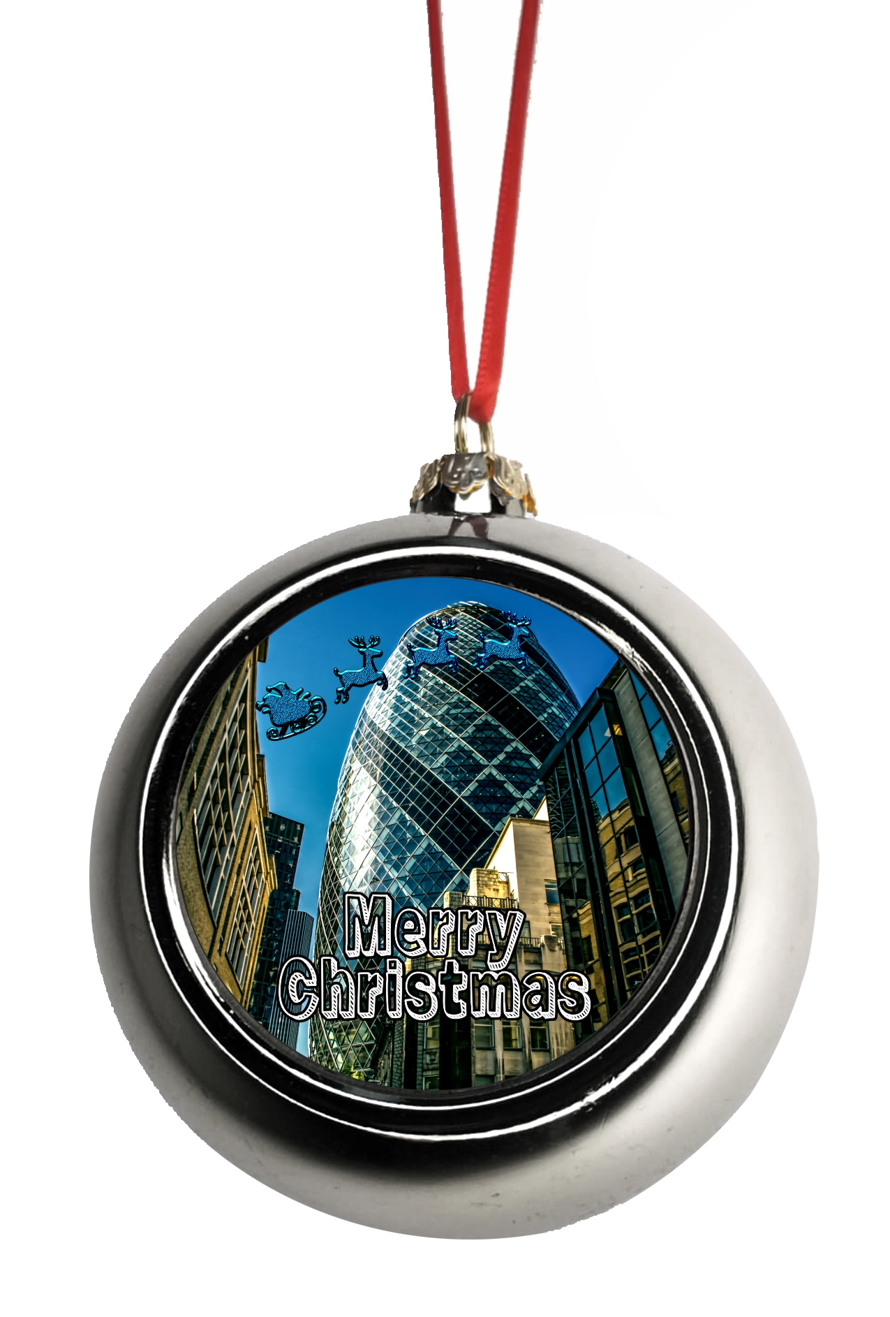 London Holiday Ornament London Christmas Ornament Christmas DÃ©cor