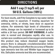 Essential Pet Products FR47515 16 oz Fritz Aquatics Complete Full Spectrum Water Conditioner