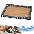 thumbnail image 4 of Ice Rattan Cooling Pet Bed - Self-Cooling Mat for Dogs & Cats - Summer Cooling Pad with Breathable Woven Design - Washable Cooling Mat for Puppies & Kittens, 4 of 5
