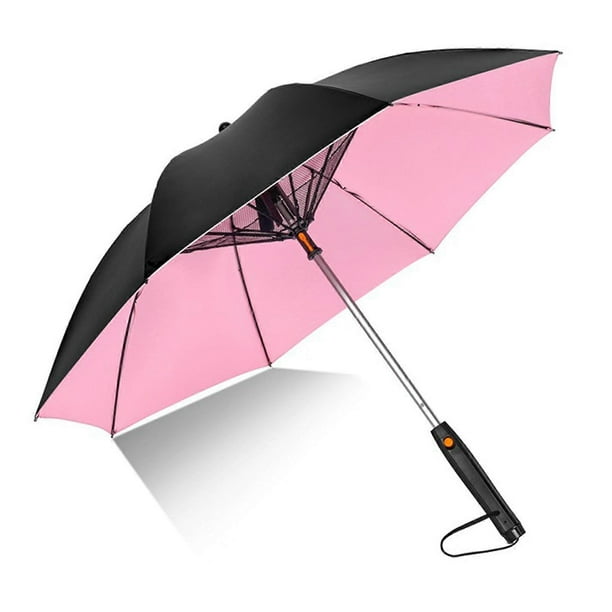 3-In-1 Sun Umbrella With Fan And Mister - Misting Umbrella With Fan, Cooling Umbrella with Fan, For Fishing, Golfing, Beach