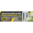 thumbnail image 7 of 8.5" Legacy Sliding Patio Glass Door OffSet Handle Set with Keys - Sash Controls 2265 Keyed Lock - Mortise Type, Fits 3-15/16" Screw Hole Spacing + 1-1/4" to 2-1/4" Door Thickness, 7 of 7
