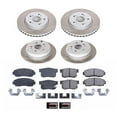 thumbnail image 2 of PowerStop Front and Rear Semi-Coated Rotor and Low-Dust Ceramic Brake Pad Kit SC2781, 2 of 3