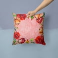 thumbnail image 2 of Carolines Treasures CK1700PW1414 Roses Fabric Decorative Pillow, 2 of 4