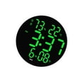 thumbnail image 1 of serony Wall Clock USB Powered Clock Digital Clock for Living Room Green Light, 1 of 8