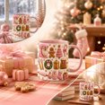 thumbnail image 6 of Christmas Mug for Hot Cocoa & Coffee - Holiday Ceramic Cup with Comfortable Grip, Home Office Christmas Drinkware, Gift Ready, 6 of 7