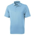 thumbnail image 2 of Men's Cutter & Buck  Powder Blue Los Angeles Chargers Virtue Eco Pique Recycled Polo, 2 of 3