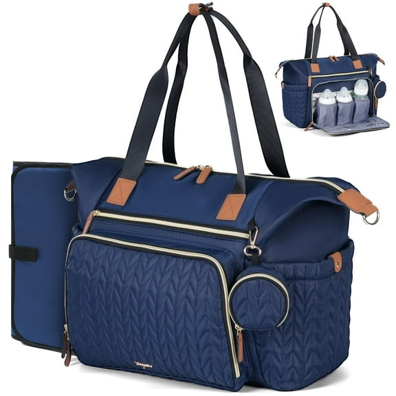 Bolsa para Pañales Tonyeee Grande Impermeable con Cambiador