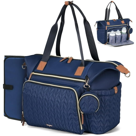 Bolsa para Pañales Tonyeee Grande Impermeable con Cambiador
