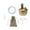 round bottom-gold, variant on Small Windproof Liquor Burners Easy Cleaning Camping Burners for Outdoor Activity with Stable Flame and Easy Cleaning