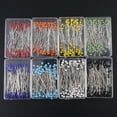 thumbnail image 2 of Alfileres de costura Bling Bling 800/1000 piezas cabeza de vidrio, 2 of 10