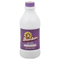 Borden Fat Free Skim Milk, 1 Quart