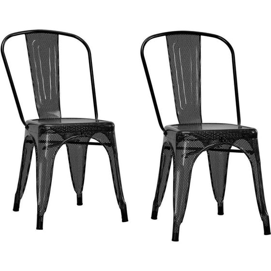 Dorel Home Products Nova Metal Mesh Dining Chair, Set of 2, Multiple